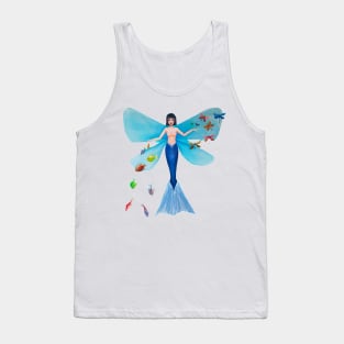 winged mermaid Tank Top